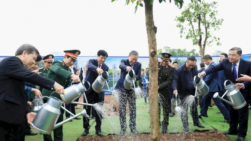 Tổng Bí thư Tô Lâm: Trồng thêm một cây là gửi thêm một niềm tin vào tương lai